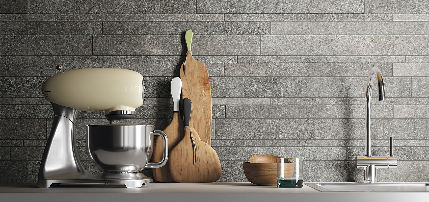 Backsplash in der modernen Küche